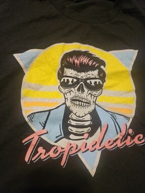 Tropidelic Band Tshirt 2XL Black short sleeved